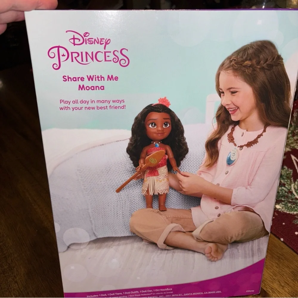 Disney Princess Share‎ with Me Moana Doll with Child-sized Accessories 3+ NEW